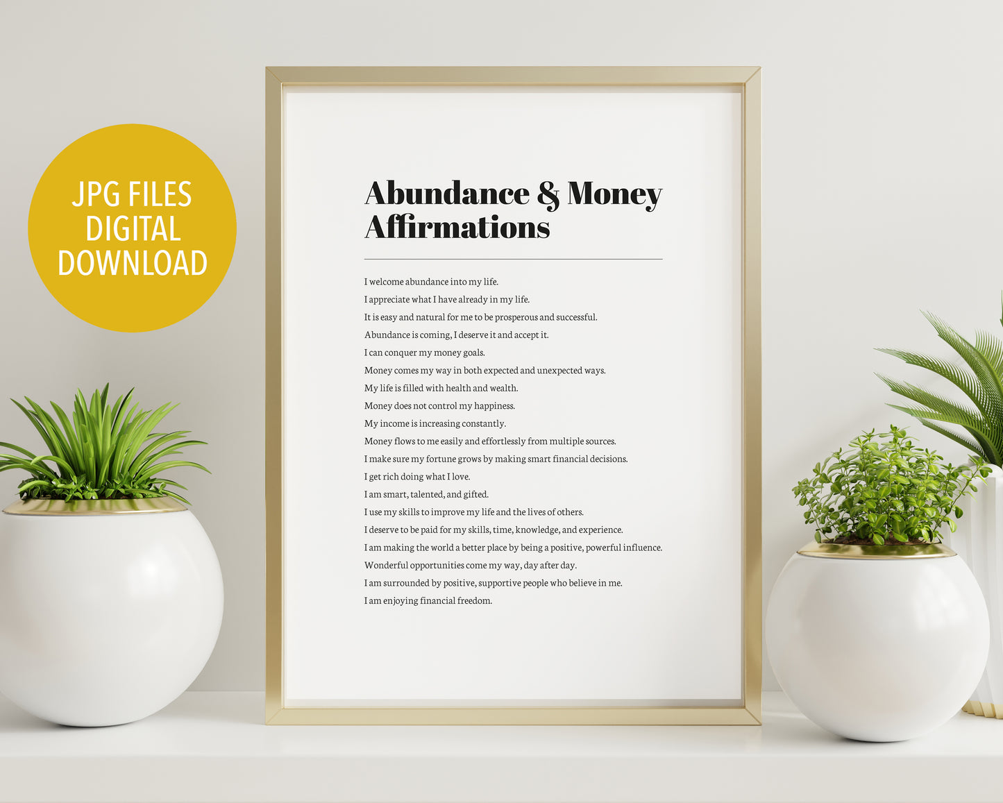 Money Affirmations Printable Poster, Money Mindset Affirmations, Wealth Affirmations, Financial Freedom Affirmations, Success Affirmations