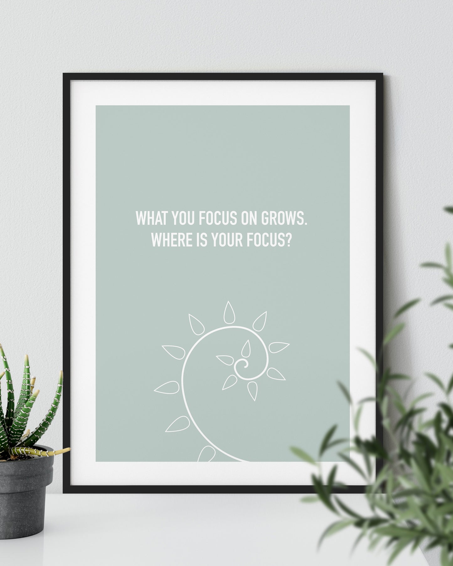 What you focus on grows