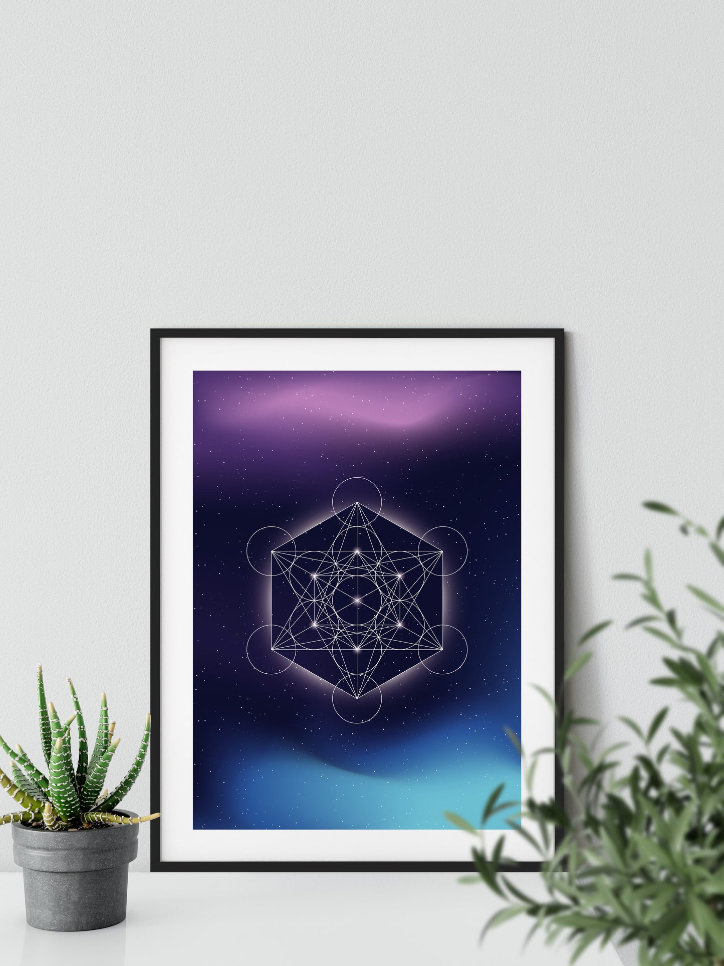 Metatron's Cube Poster