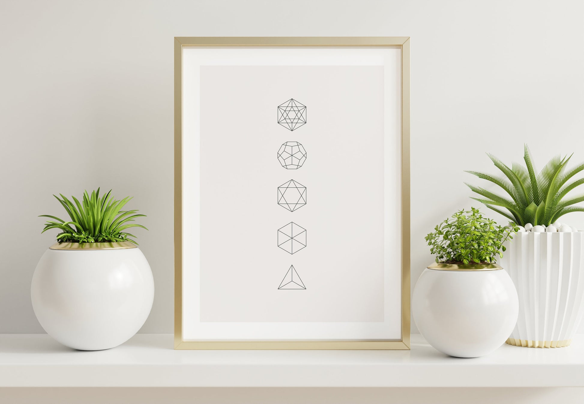 sacred geometry poster