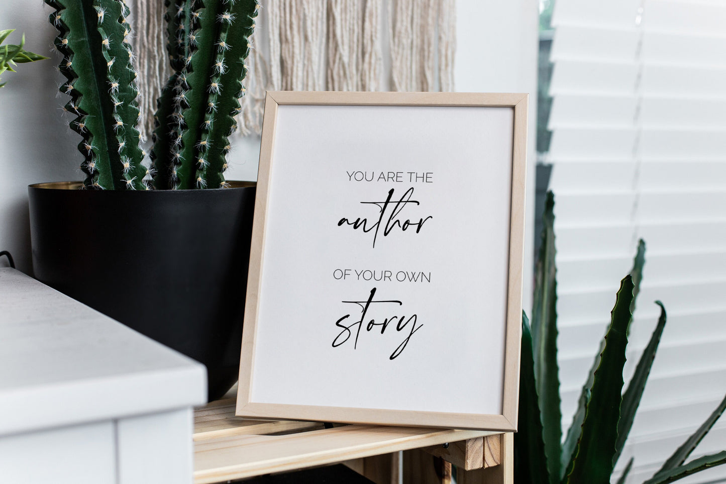 you are the author of your own story